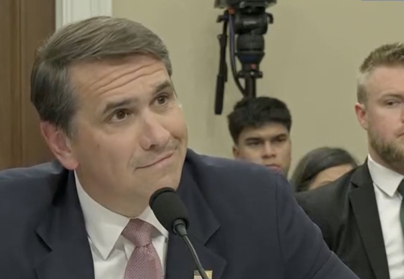 Acting AG Todd Blanche testifying before House Appropriations subcommittee, June 2, 2026